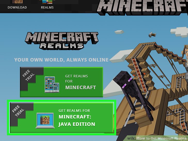 Minecraft pc realms for android free download
